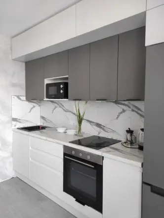 Кухня Тальк Обсидиан Лайн